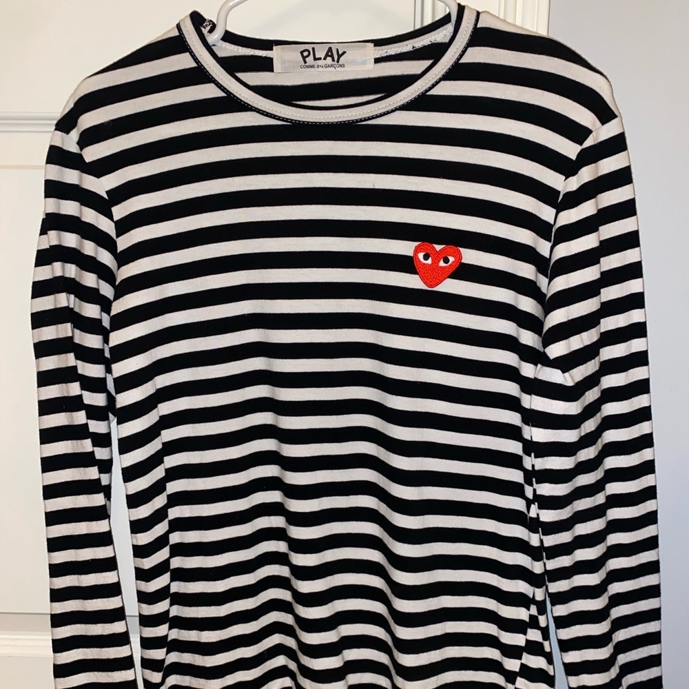COMME DES GARÇONS: long sleeve shirt, size S
